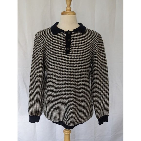 Peregrine Other - Men's PEREGRINE 100% Pure Wool Nordic Knit Sweater Size XL Made in England Blue